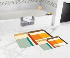 Bath Mat (2 pieces) Non-Slip - 50x80cm + 50x45cm -119