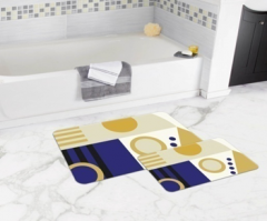 Bath Mat (2 pieces) Non-Slip - 50x80cm + 50x45cm -120