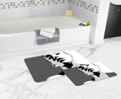 Bath Mat (2 pieces) Non-Slip - 50x80cm + 50x45cm -149