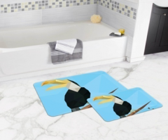 Bath Mat (2 pieces) Non-Slip - 50x80cm + 50x45cm -152