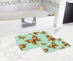 Bath Mat (2 pieces) Non-Slip - 50x80cm + 50x45cm -161