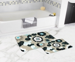 Bath Mat (2 pieces) Non-Slip - 50x80cm + 50x45cm -178