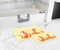 Bath Mat (2 pieces) Non-Slip - 50x80cm + 50x45cm -181