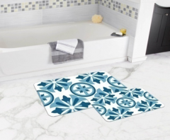 Bath Mat (2 pieces) Non-Slip - 50x80cm + 50x45cm -185