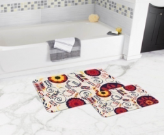 Bath Mat (2 pieces) Non-Slip - 50x80cm + 50x45cm -191