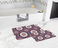 Bath Mat (2 pieces) Non-Slip - 50x80cm + 50x45cm -193