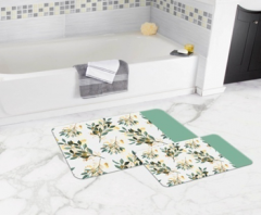 Bath Mat (2 pieces) Non-Slip - 50x80cm + 50x45cm -197