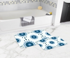 Bath Mat (2 pieces) Non-Slip - 50x80cm + 50x45cm -198