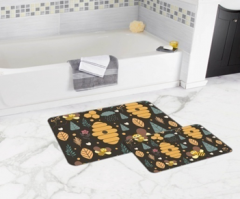 Bath Mat (2 pieces) Non-Slip - 50x80cm + 50x45cm -204