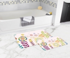 Bath Mat (2 pieces) Non-Slip - 50x80cm + 50x45cm -213