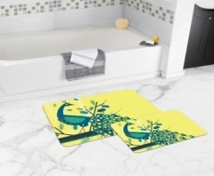 Bath Mat (2 pieces) Non-Slip - 50x80cm + 50x45cm -219