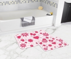 Bath Mat (2 pieces) Non-Slip - 50x80cm + 50x45cm -238