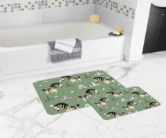 Bath Mat (2 pieces) Non-Slip - 50x80cm + 50x45cm -248