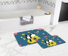 Bath Mat (2 pieces) Non-Slip - 50x80cm + 50x45cm -255