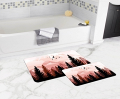 Bath Mat (2 pieces) Non-Slip - 50x80cm + 50x45cm -257