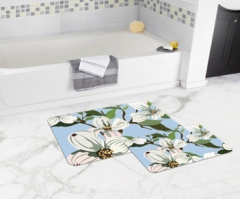 Bath Mat (2 pieces) Non-Slip - 50x80cm + 50x45cm -264