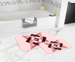 Bath Mat (2 pieces) Non-Slip - 50x80cm + 50x45cm -271