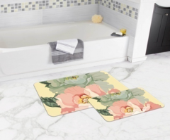 Bath Mat (2 pieces) Non-Slip - 50x80cm + 50x45cm -278