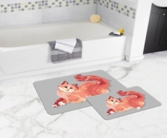 Bath Mat (2 pieces) Non-Slip - 50x80cm + 50x45cm -279