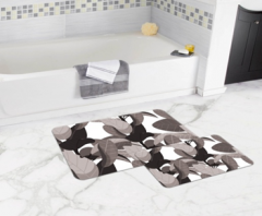 Bath Mat (2 pieces) Non-Slip - 50x80cm + 50x45cm -281