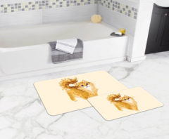 Bath Mat (2 pieces) Non-Slip - 50x80cm + 50x45cm -287