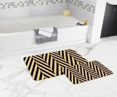 Bath Mat (2 pieces) Non-Slip - 50x80cm + 50x45cm -298