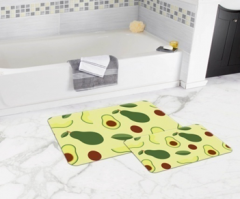 Bath Mat (2 pieces) Non-Slip - 50x80cm + 50x45cm -302