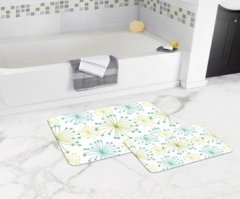 Bath Mat (2 pieces) Non-Slip - 50x80cm + 50x45cm -322