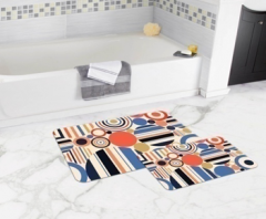 Bath Mat (2 pieces) Non-Slip - 50x80cm + 50x45cm -331