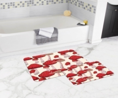 Bath Mat (2 pieces) Non-Slip - 50x80cm + 50x45cm -338