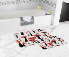 Bath Mat (2 pieces) Non-Slip - 50x80cm + 50x45cm -341