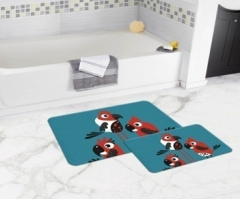 Bath Mat (2 pieces) Non-Slip - 50x80cm + 50x45cm -348