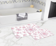 Bath Mat (2 pieces) Non-Slip - 50x80cm + 50x45cm -361