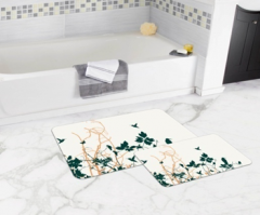 Bath Mat (2 pieces) Non-Slip - 50x80cm + 50x45cm -372