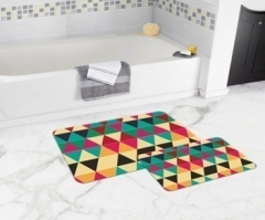 Bath Mat (2 pieces) Non-Slip - 50x80cm + 50x45cm -376