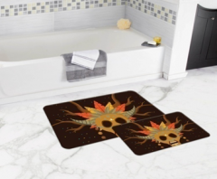 Bath Mat (2 pieces) Non-Slip - 50x80cm + 50x45cm -377