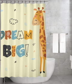Bonamaison Shower Curtain, Size: 155x220 cm-0