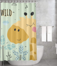 Bonamaison Shower Curtain, Size: 155x220 cm-3
