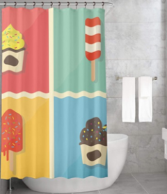 Bonamaison Shower Curtain, Size: 155x220 cm-13