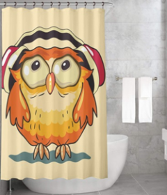 Bonamaison Shower Curtain, Size: 155x220 cm-18