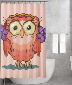 Bonamaison Shower Curtain, Size: 155x220 cm-20