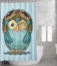 Bonamaison Shower Curtain, Size: 155x220 cm-21