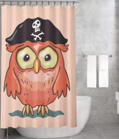 Bonamaison Shower Curtain, Size: 155x220 cm-24