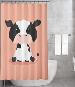 Bonamaison Shower Curtain, Size: 155x220 cm-28