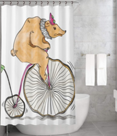 Bonamaison Shower Curtain, Size: 155x220 cm-37