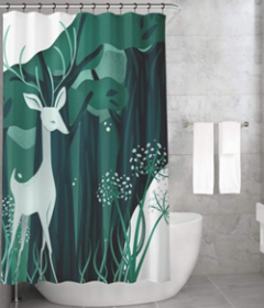 Bonamaison Shower Curtain, Size: 155x220 cm-40