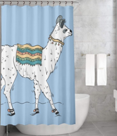 Bonamaison Shower Curtain, Size: 155x220 cm-41