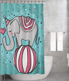 Bonamaison Shower Curtain, Size: 155x220 cm-48