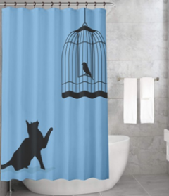 Bonamaison Shower Curtain, Size: 155x220 cm-51
