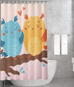 Bonamaison Shower Curtain, Size: 155x220 cm-57
